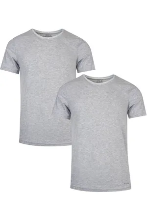 Fila T-Shirt (2er Pack) mit klassischem Rundhalsausschnitt und Kurzarm