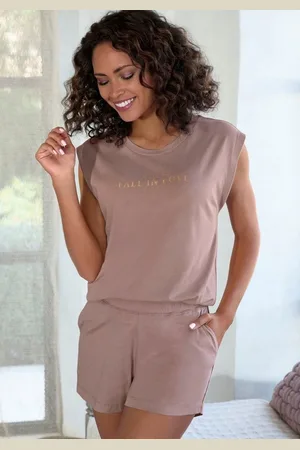 VIVANCE DREAMS Shorty (Set, 2 tlg) mit schönem Foildruck