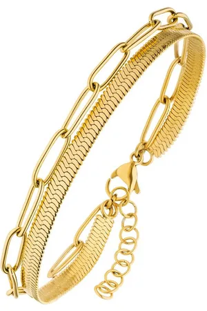 Jobo Armband, aus Edelstahl beschichtet 20 cm
