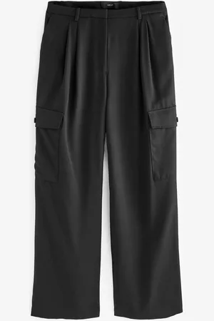 Next Cargohose Tailored Fit Hose mit weitem Bein, Kurzgröße (1-tlg) - Verkäufer: Germany GmbH