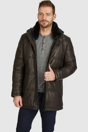 Bugatti Lederjacke BUFREDERICO (1-St) mit Stehkragen und Kapuze - Verkäufer: GUTEMARKEN