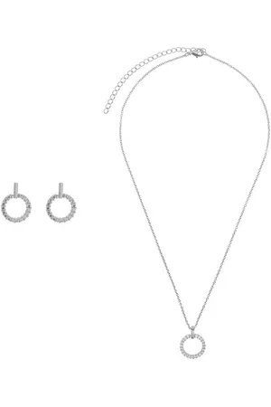 Heideman Collier Set Cora poliert (inkl. Geschenkverpackung), Geschenkset Damen mit Halskette und Ohrring - Verkäufer: