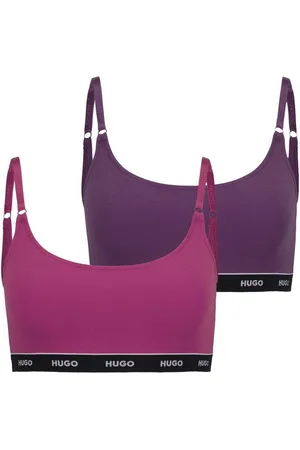 HUGO BOSS Bralette Twin Bralette Stripe (2-tlg) mit Logos am Unterbrustband - Verkäufer: bonvenon