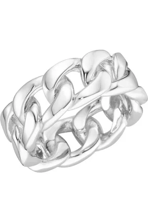 Giorgio Martello Silberring Panzerketten-Design, Silber 925