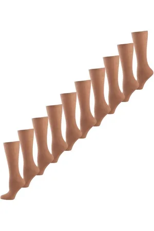 Nur Die Kniestrümpfe Cotton 60 DEN (10-Paar) Knie-strümpfe thermo-socken overknee - Verkäufer: HBOD