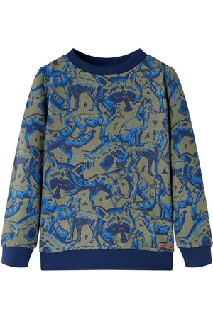 vidaXL Sweatshirt Kinder-Sweatshirt Khaki 116 - Verkäufer: