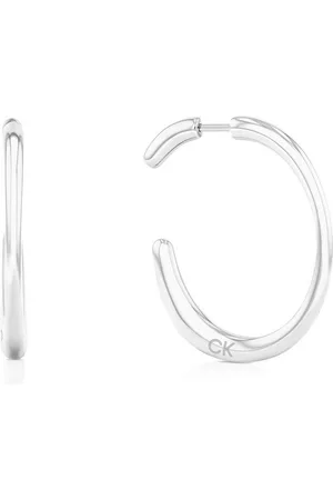 Calvin Klein Paar Creolen Schmuck Edelstahl Ohrschmuck Damenohrringe DROPS