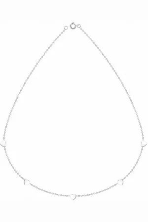 ALEXANDER YORK Kette mit Anhänger PLÄTTCHEN-HERZ, 925 Sterling Silber - Verkäufer: