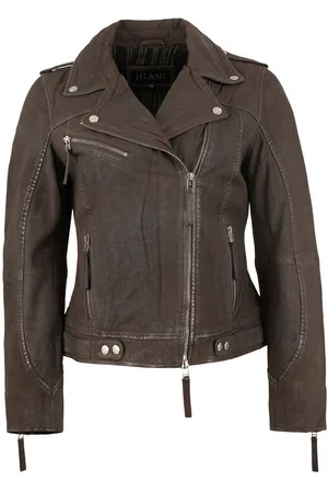 Jilani Lederjacke Freya - Damen Lederjacke Lammleder Bikerjacke - Verkäufer: Lederjacken24