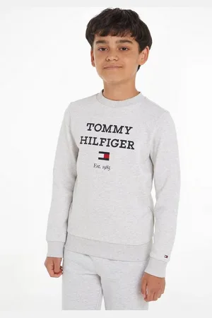 Tommy Hilfiger Sweatshirt TH LOGO SWEATSHIRT mit großem Logo