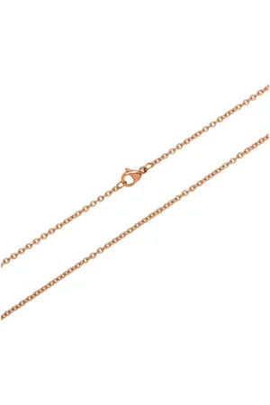 Unique Edelstahlkette Hochwertige Ankerkette aus Edelstahl rosé vergoldet Länge: 50cm - Verkäufer: Jewelry GmbH