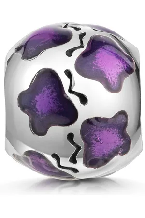 Materia Bead Schmetterlinge Butterflies Lila Emaille Schimmer 1141, 925 Sterling Silber - Verkäufer: Schmuck