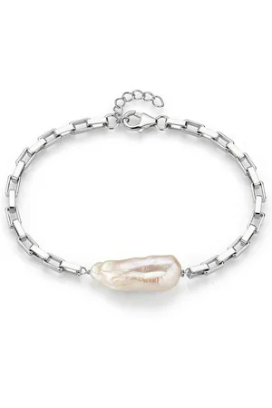 Firetti Perlenarmband Schmuck Geschenk Armschmuck Armkette Perle, Made in Germany - mit Süßwasserzuchtperle