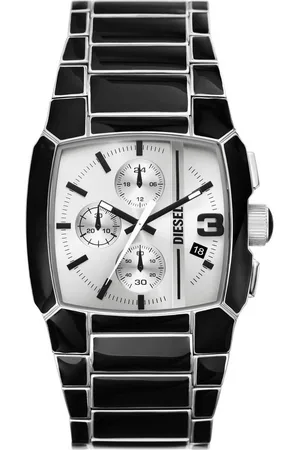 Diesel Chronograph CLIFFHANGER DZ4646, Quarzuhr, Armbanduhr, Herrenuhr, Datum,Stoppfunktion, Edelstahlarmband