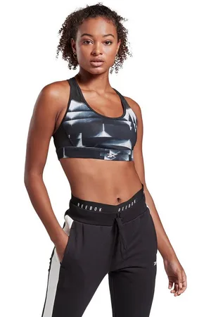 Reebok Sport-BH SH Hero Racer Bra-Itajime BLACK - Verkäufer: gue-sport