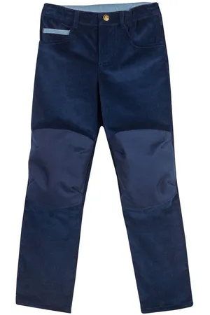FINKID Outdoorhose Kuusi Cordhose mit Kniebesatz Navy 100/110 - Verkäufer: HUCKLEBUCK & FINJA Nordkinder Kindermode