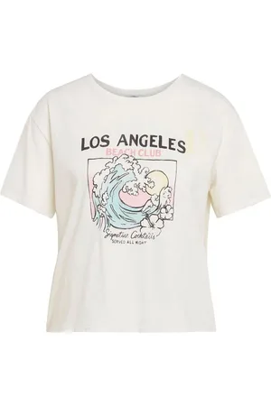 Mavi Print-Shirt Top LOS Angeles Printed Gardania Bauchfrei (kürzer als auf dem Bild) - Verkäufer: Tobil