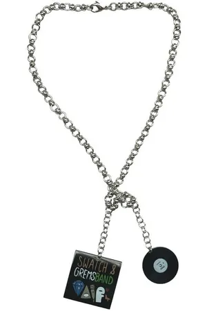 Swatch Collier JPD041-U, Zwei Separate Anhänger in Retro LP-Form - Verkäufer: Gigandet