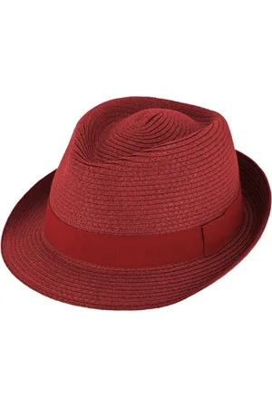 Fiebig Strohhut Papier Trilby mit Ripsband rollbar - Verkäufer: Hut-Breiter München - Hutmacher seit 1863