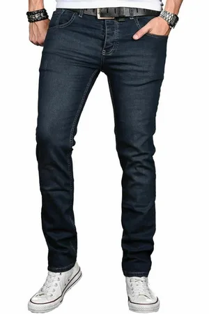 Alessandro Salvarini Slim-fit-Jeans ASLuca Stretch mit Elasthan