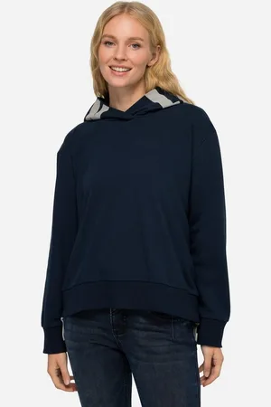 Laurasøn Sweatshirt Hoodie Kapuze mit -Schriftzug Langarm - Verkäufer: Popken Fashion Group