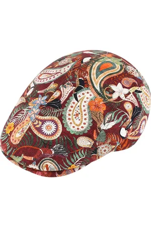 Fiebig Schiebermütze Bunte Sommer-Flatcap in Paisley-Print - Verkäufer: Hut-Breiter München - Hutmacher seit 1863