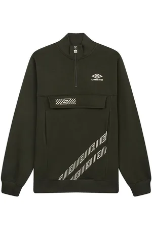 Umbro Sweatshirt City Silo Horizon HalfZip Sweatshirt Beige Baumwolle - Verkäufer: 11teamsports