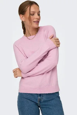 ONLY Rundhalspullover ONLRICA LIFE L/S PULLOVER KNT NOOS