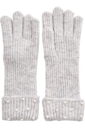 Numph Strickhandschuhe – Elegante Strickhandschuhe mit Perlen - Verkäufer: Schneider Fashion Store