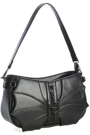 Banned Retro Schultertasche Malachi Batwing, Zwei Trageriemen - Verkäufer: Schompi Trading e.K.