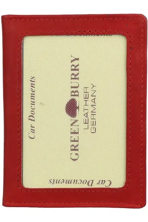 Greenburry Kartenetui Basic Leder Ausweismappe Dokumentenmappe Kartenetui 1848 - Verkäufer: Bilvary