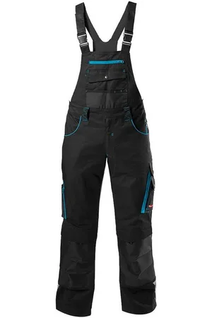 FORTIS Latzhose Herren 24 Black / turquoise Größe 94 - Verkäufer: Banemo