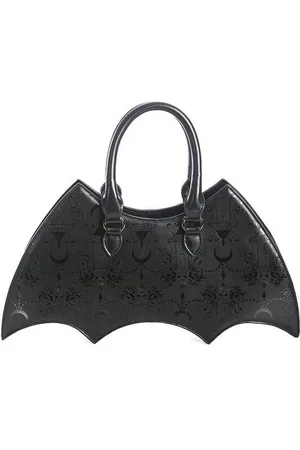 Banned Retro Handtasche Obscure Chandelier, Fledermaus Form, Geprägtes Motiv - Verkäufer: Schompi Trading e.K.
