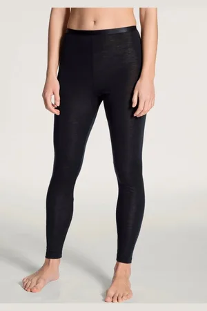 Calida Leggings True Confidence mit Mix aus Schurwolle und Seide