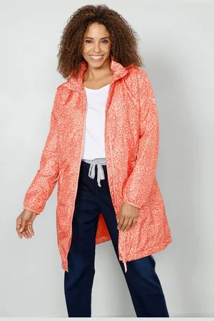 Miamoda Softshelljacke Jacke Leomuster abnehmbare Kapuze - Verkäufer: Popken Fashion Group