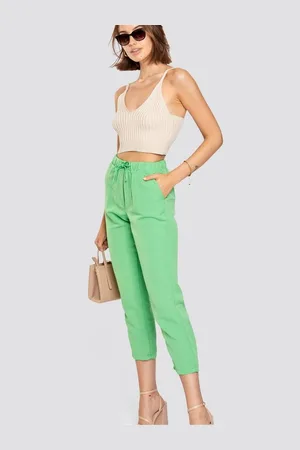 Fresh Lions Chinohose Hose mit Gummibund mint S - Verkäufer:
