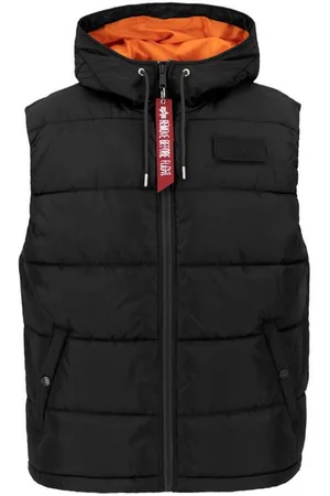 Alpha Industries Blouson Men - Vests Hooded Puffer Vest FD