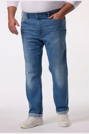Men Plus 5-Pocket-Jeans Men+ Jeans Denim Straight Fit 5-Pocket - Verkäufer: Popken Fashion Group