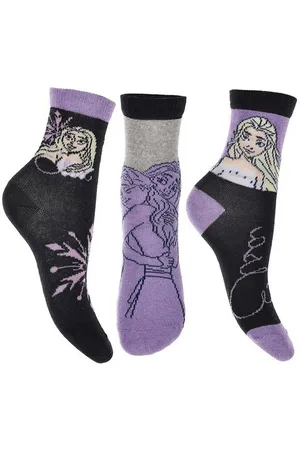 Disney Socken Eiskönigin Anna & Elsa Kinder Mädchen Socken Strümpfe - Verkäufer: Yuhu Trading GmbH