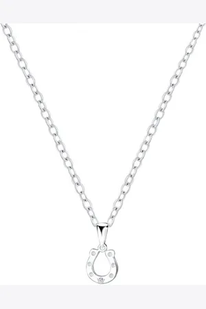ALEXANDER YORK Kette mit Anhänger HUFEISEN, 2-tlg., 925 Sterling Silber - Verkäufer: