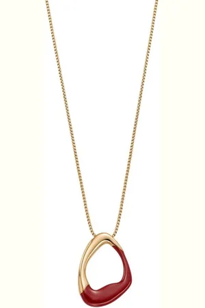 Skagen Kette mit Anhänger KARIANA LIQUID, SKJ1767710, mit Emaille