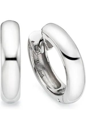 Bruno Banani Paar Creolen Schmuck Geschenk Silber 925 Ohrschmuck Ohrringe