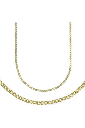 Firetti Collierkettchen Schmuck Geschenk Silber 925 Fantasiekettengliederung 4,4 mm breit, Made in Germany