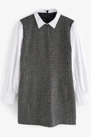 Next Midikleid 2-in-1 Langärmeliges Minikleid (1-tlg) - Verkäufer: Germany GmbH