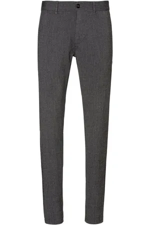 HUGO BOSS Chinohose Chino_slim mit BOSS-Logobadge