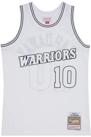 Mitchell & Ness Basketballtrikot Swingman White Jersey Golden State Warriors Tim Ha - Verkäufer: ICED OUT
