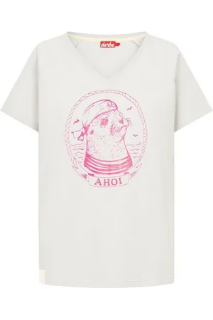 Derbe Print-Shirt Matrosenrobbe Damen T-Shirt (1-tlg) - Verkäufer: SAGATOO