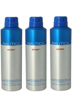Nautica Bodyspray Voyage Sport Deo Spray Set Bodyspray Beauty Deodorant Männer 170ml -, 3-tlg., 24 Stunden Schutz, Effektiver Schutz vor Körpergeruch - Verkäufer: Sibastore GmbH