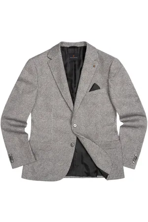 Zuitable Jerseysakko – Slim Fit Herrenanzugjacke mit großem Überkaro - Verkäufer: Schneider Fashion Store