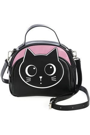 Banned Retro Schultertasche Haru Pink, Katzen Print - Verkäufer: Schompi Trading e.K.